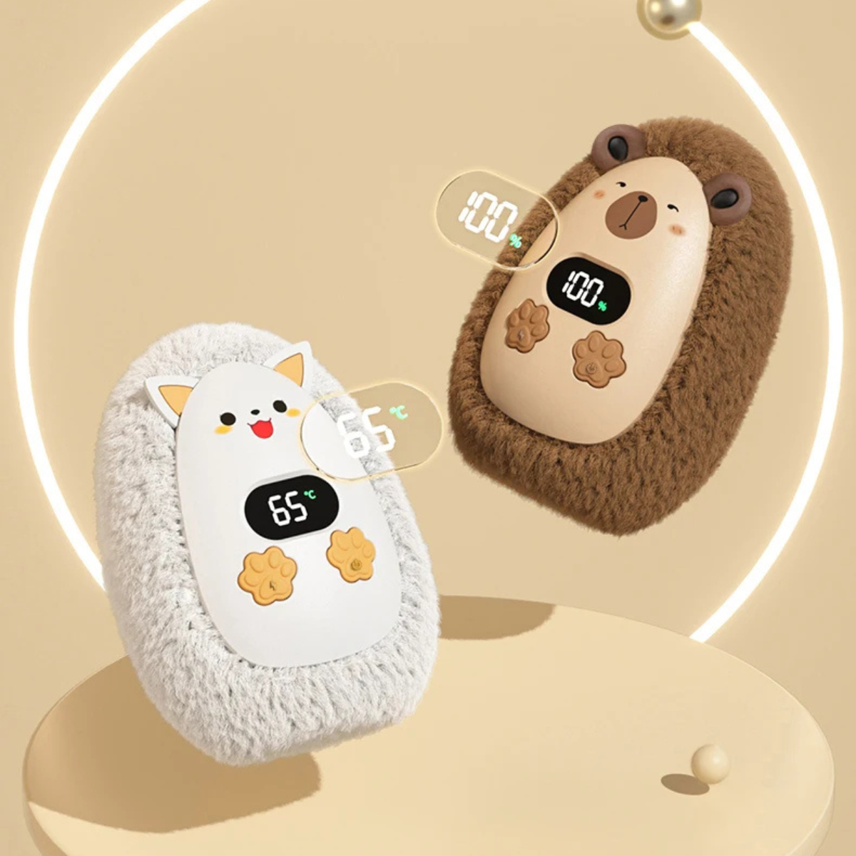 Cozy Fleece Electric Hand Warmers