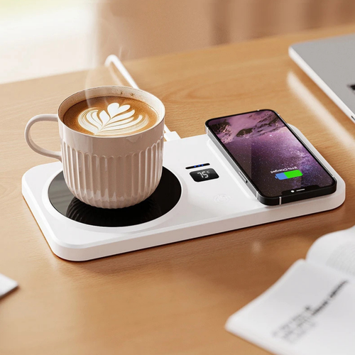 Wireless Charging Cup Warmer Stand