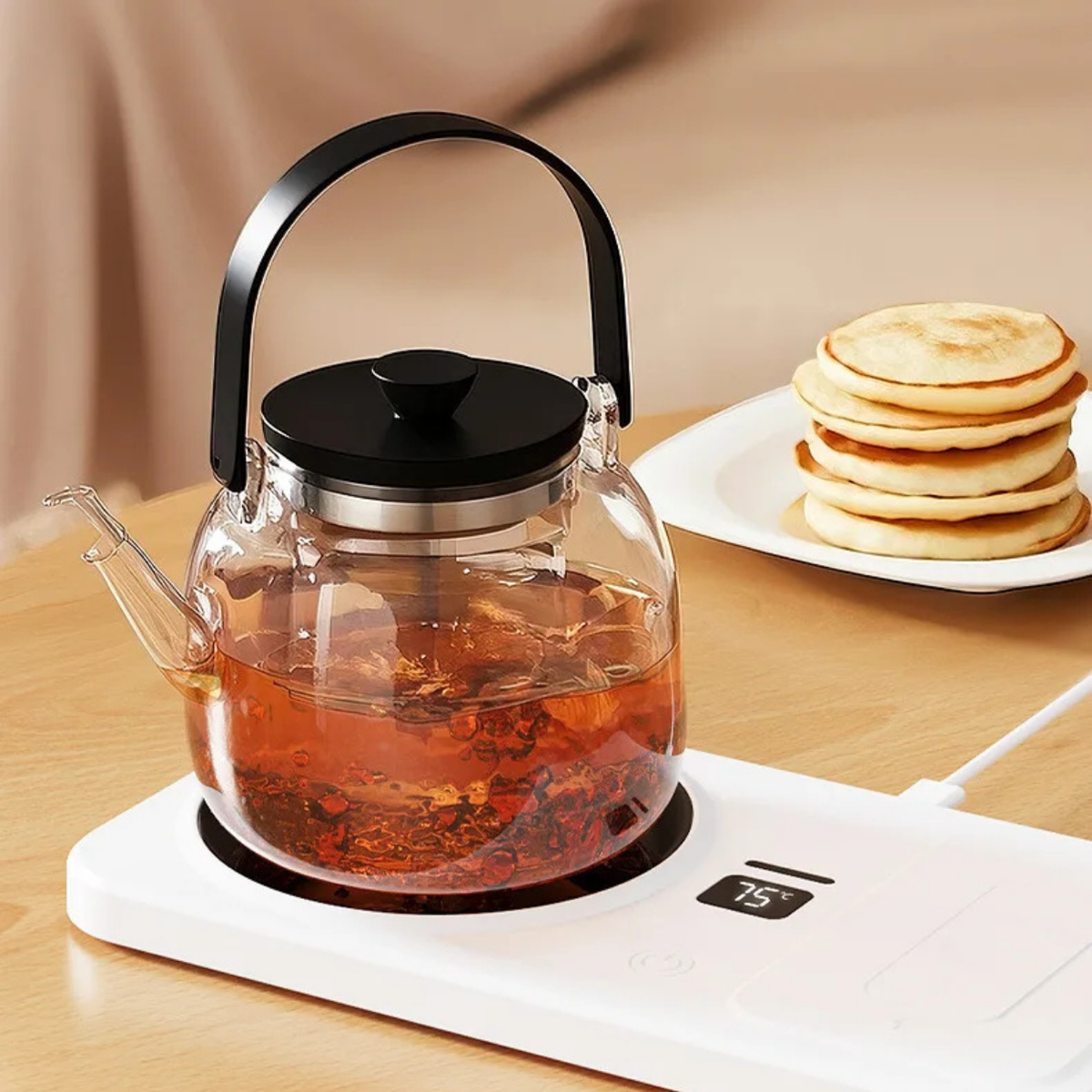 Wireless Charging Cup Warmer Stand