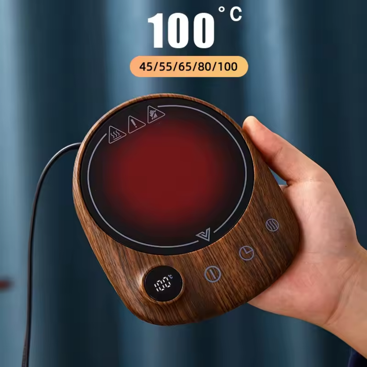 Energy-Efficient 200W Electric Coffee Mug Heater for Quick Heating