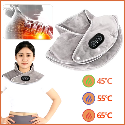 Heated Neck and Shoulder Vest - Comfortable Soft Wear