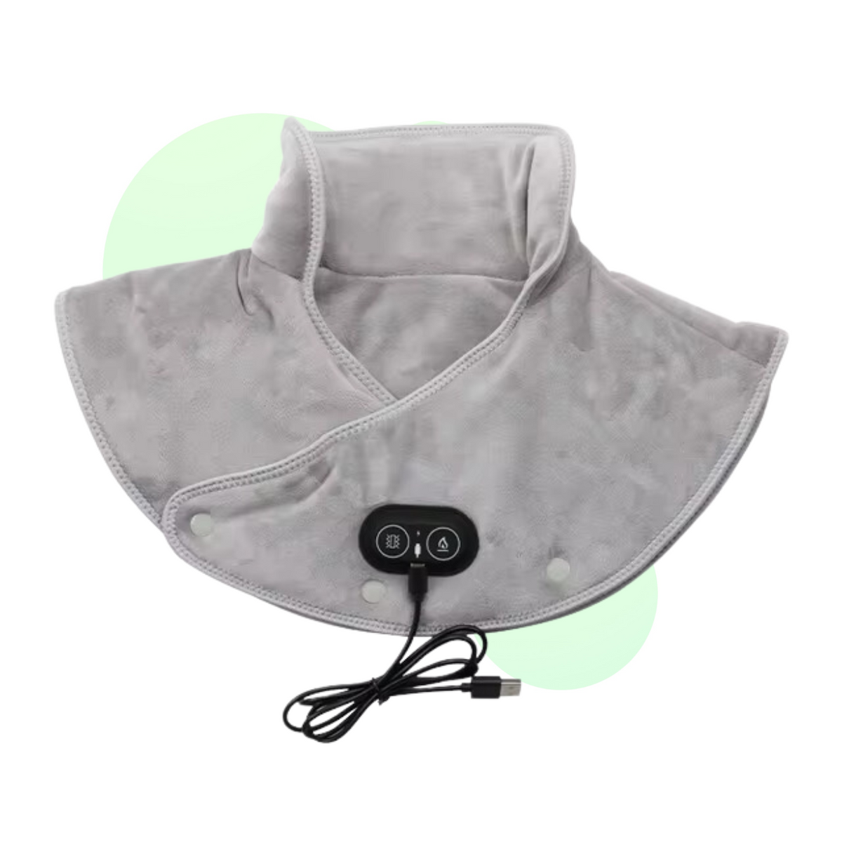 Heated Neck and Shoulder Vest - Comfortable Soft Wear