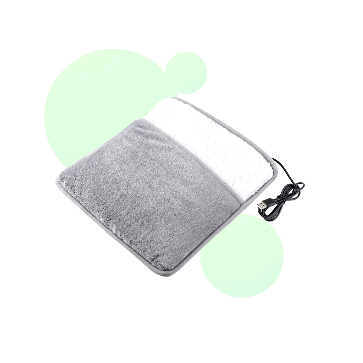 Portable Electric Foot Heater with Rechargeable Battery