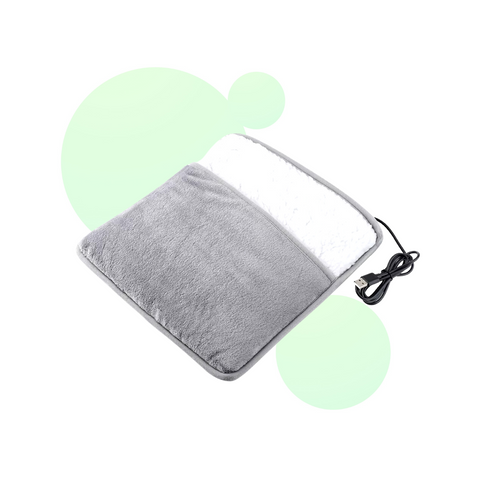 Portable Electric Foot Heater with Rechargeable Battery