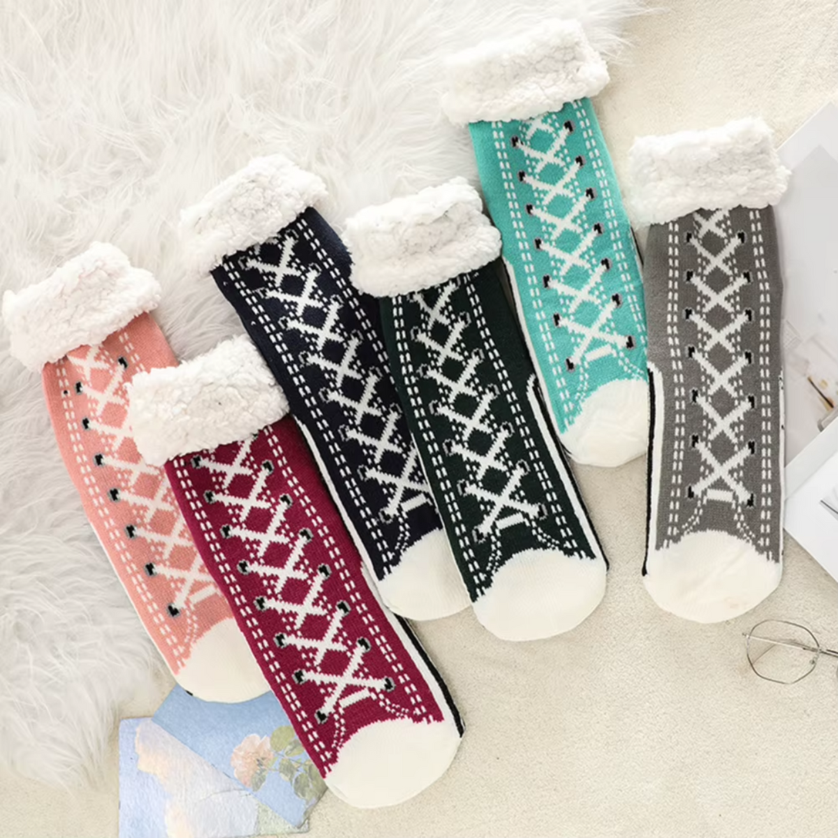 Cozy Cashmere House Slippers for Comfort