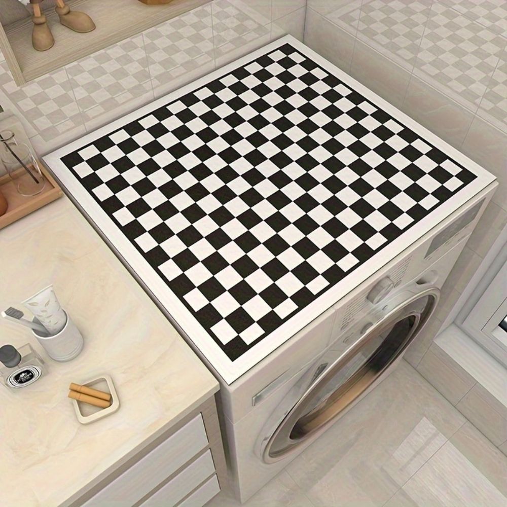 Stylish Appliance Protector Mat for Laundry and Kitchen