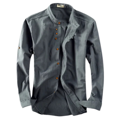 Dragon Print Japanese Shirt for Men