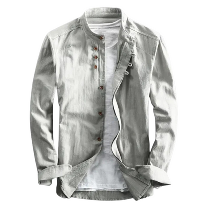 Dragon Print Japanese Shirt for Men
