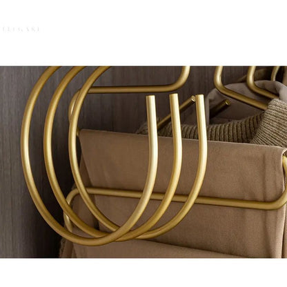 S-Shaped Metal Hangers (Set of 5) for Space Optimization
