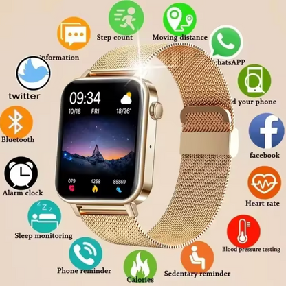 Chic Women's Smartwatch for Fitness and Everyday Use