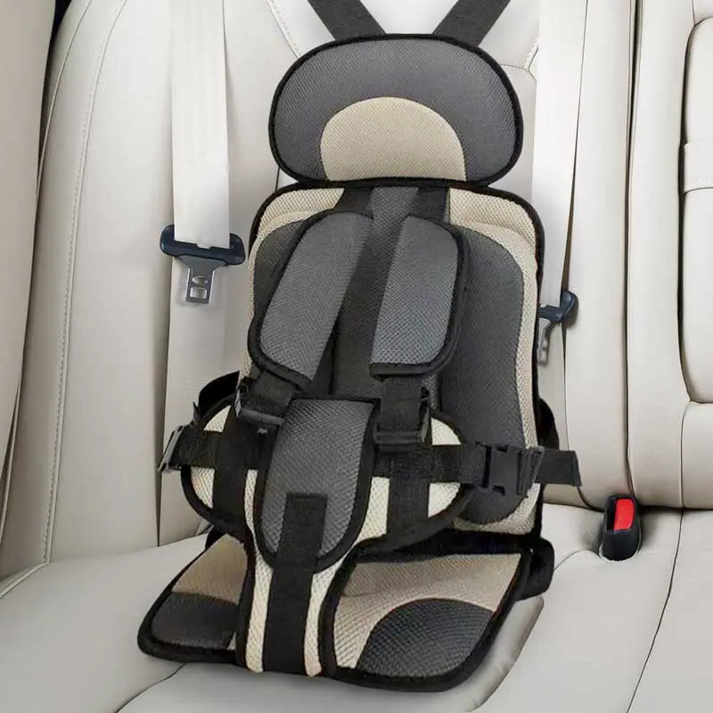 Child Safety Car Seat Cushion for Ages 0-12 - Wearable Protection
