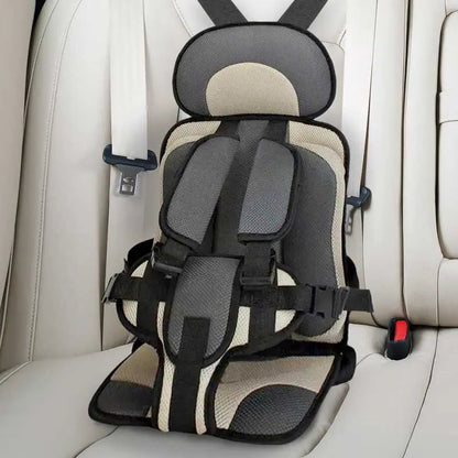 Child Safety Car Seat Cushion for Ages 0-12 - Wearable Protection
