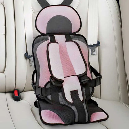 Adjustable Booster Pad Cushion for Children's Car Travel Seats
