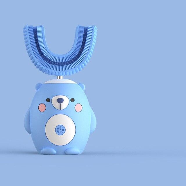 Interactive Electric U-Shaped Toothbrush for Kids