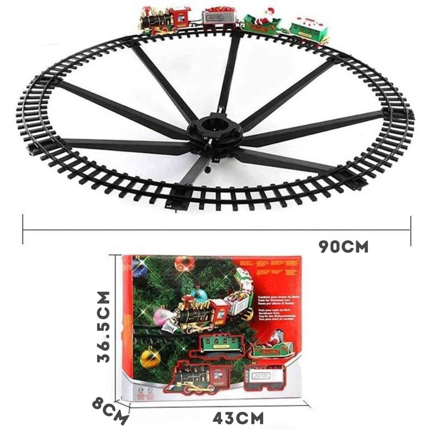 Festive Christmas Train for Instant Holiday Joy