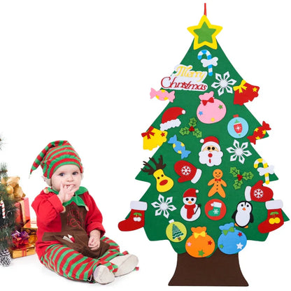 Felt Christmas Tree - Montessori Style Decoration