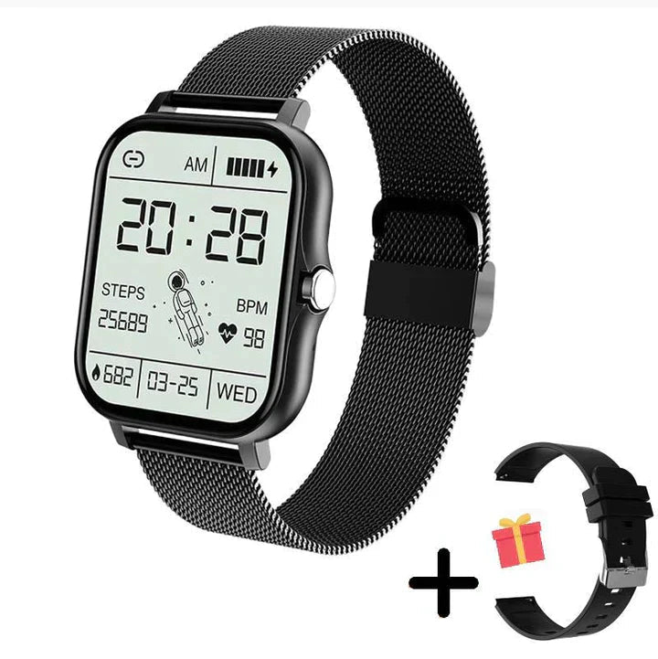 Smart Sports and Health Watch with Connectivity Features