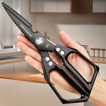 Heavy-Duty Chef's Scissors for Kitchen Use