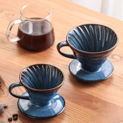 V60 Ceramic Coffee Filter 01/02 for Brewing