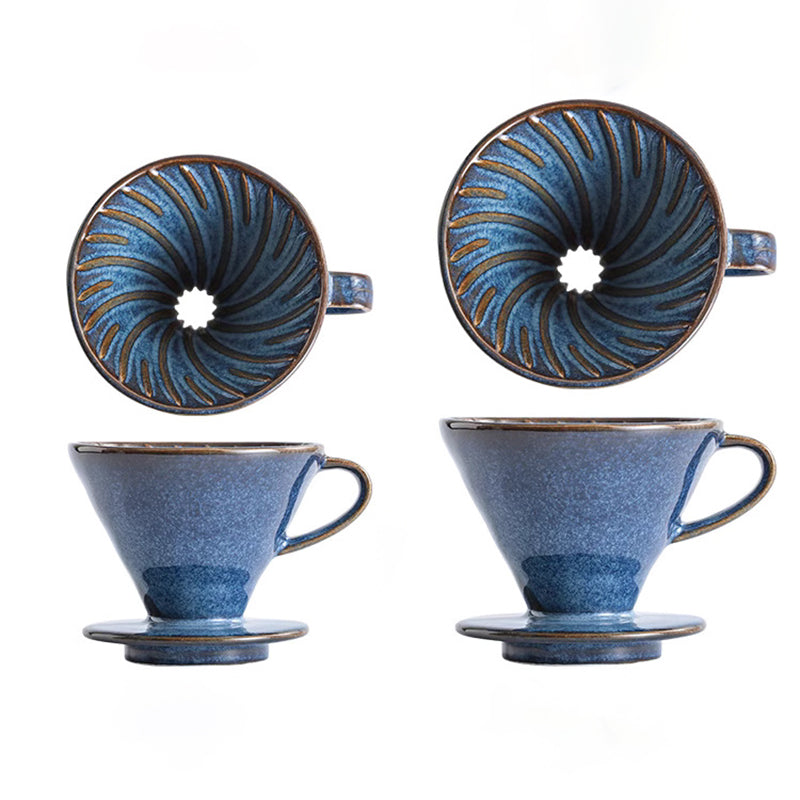 V60 Ceramic Coffee Filter 01/02 for Brewing