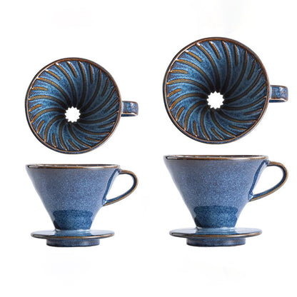 V60 Ceramic Coffee Filter 01/02 for Brewing