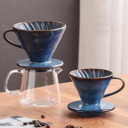 V60 Ceramic Coffee Filter 01/02 for Brewing