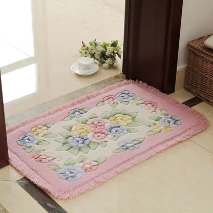 Charming Blossom Bath Rug for Elegant Spaces
