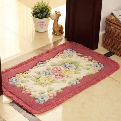 Charming Blossom Bath Rug for Elegant Spaces