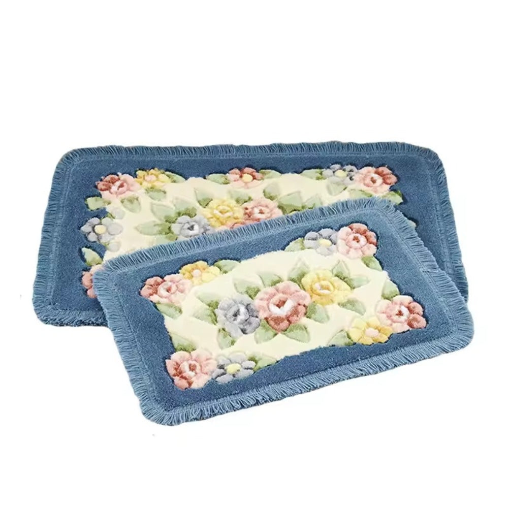 Charming Blossom Bath Rug for Elegant Spaces