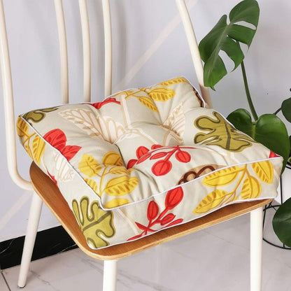 Vibrant Square Seat Cushion for Ultimate Comfort