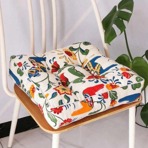 Vibrant Square Seat Cushion for Ultimate Comfort