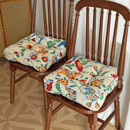 Vibrant Square Seat Cushion for Ultimate Comfort