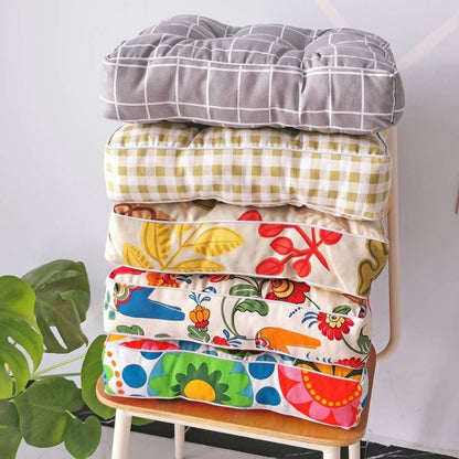 Vibrant Square Seat Cushion for Ultimate Comfort