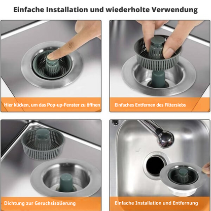 FreshFlow – Enhanced Sink Strainer for Effortless Drainage