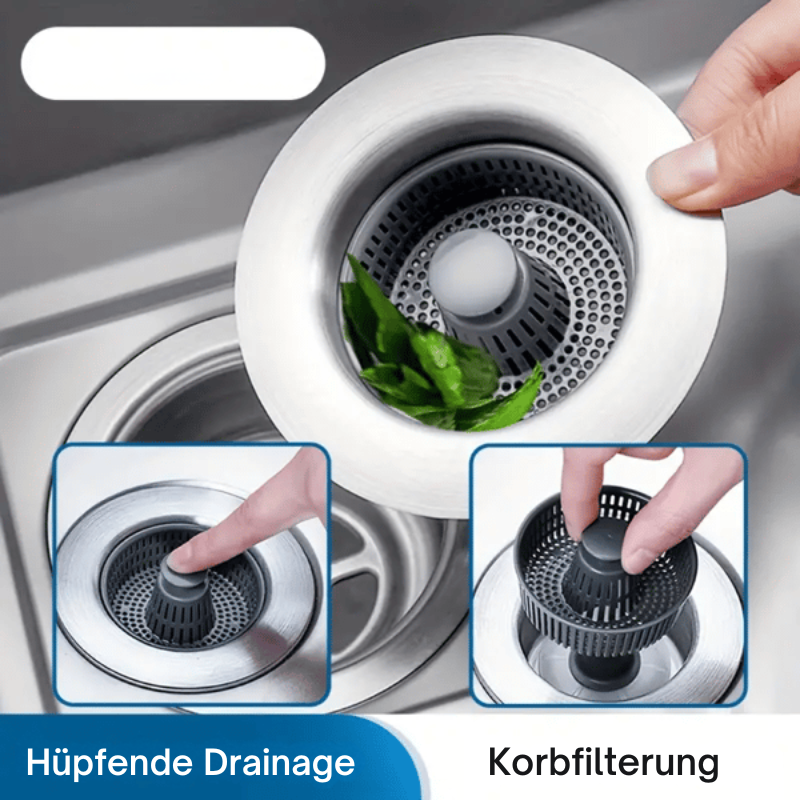 FreshFlow – Enhanced Sink Strainer for Effortless Drainage