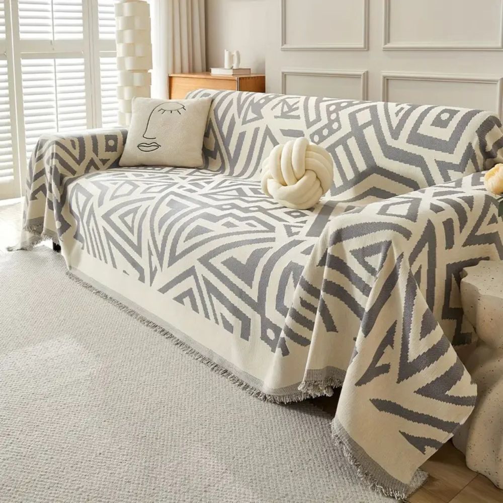 Stylish Triangle Sofa Protector for Cozy Living Spaces