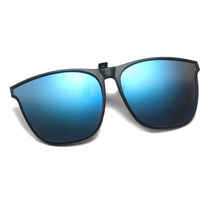 Polarized Clip-On Sunglasses for Prescription Glasses with UV Shield