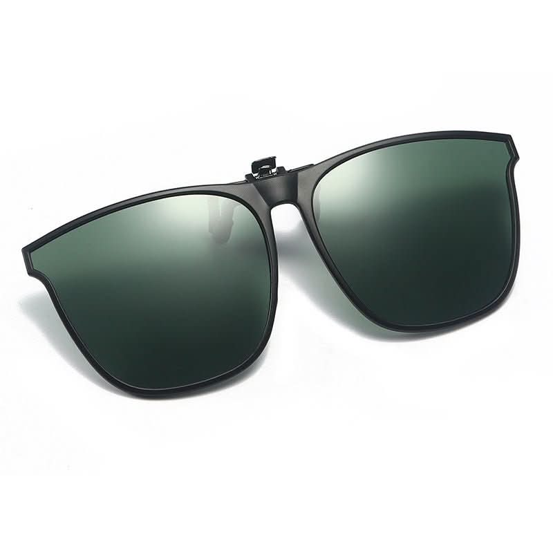 Polarized Clip-On Sunglasses for Prescription Glasses with UV Shield
