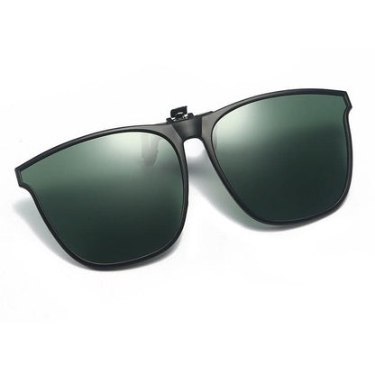 Polarized Clip-On Sunglasses for Prescription Glasses with UV Shield