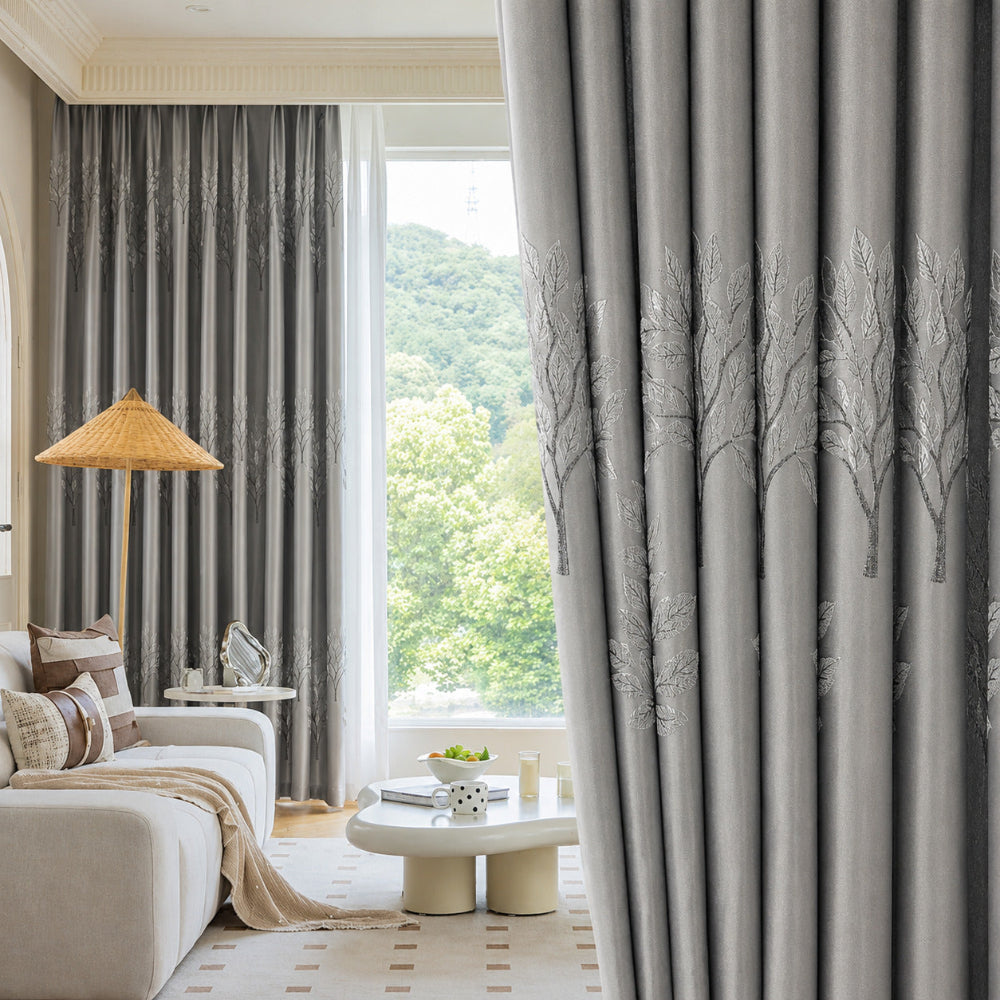 Serene Flora Thermal Blackout Drapes