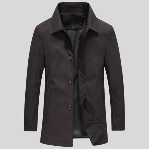 Men's Slim Fit Long Elegant Coat