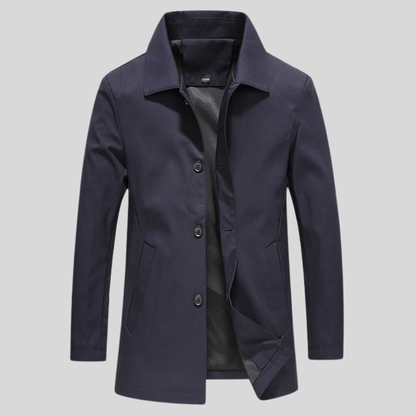 Men's Slim Fit Long Elegant Coat