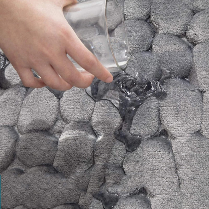 3D Bath Mat with High Absorbency
