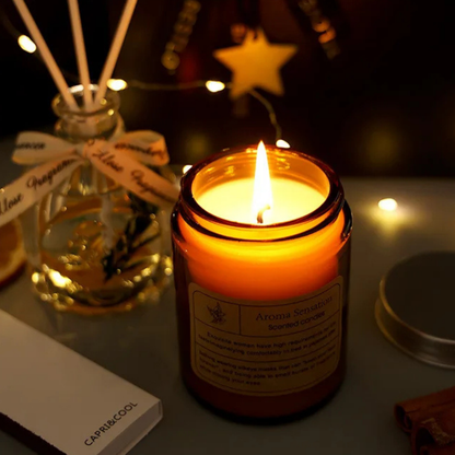 Scented Candle and Aroma Diffuser Gift Set