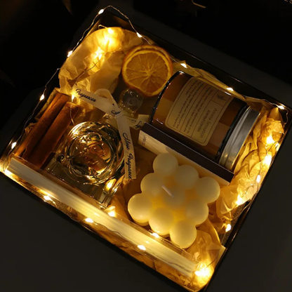 Scented Candle and Aroma Diffuser Gift Set