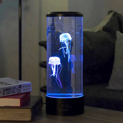 Soothing Jellyfish Lamp for Relaxation - Ocean Glow Effect