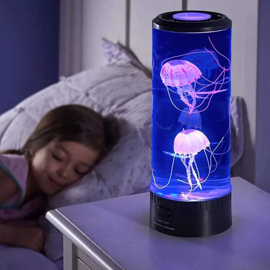 Soothing Jellyfish Lamp for Relaxation - Ocean Glow Effect