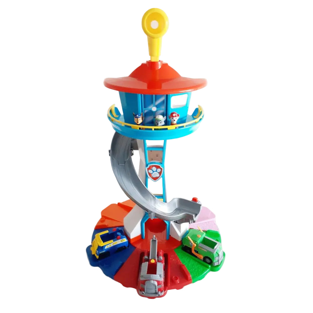 Kids Rescue Activity Set with Slide Tower and Toy Cars