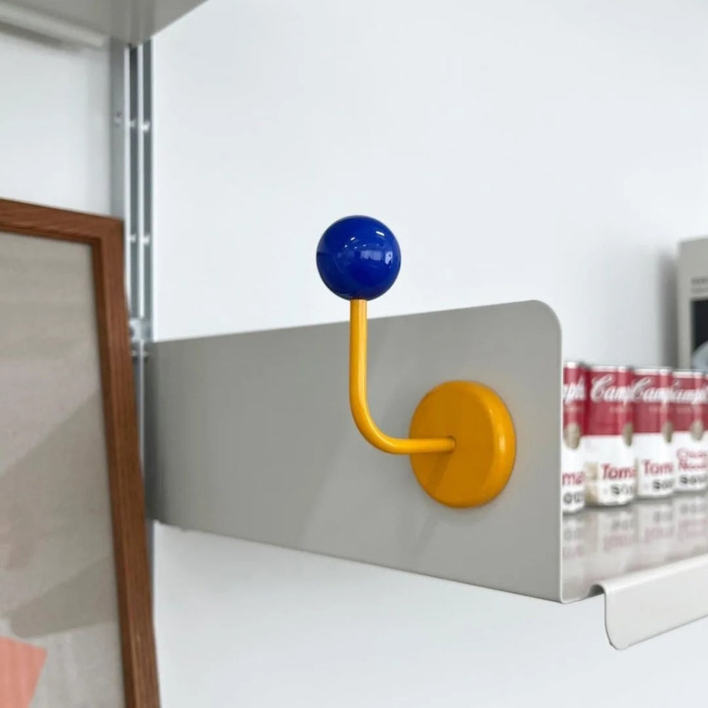 Vibrant Magnetic Ball Hooks for Stylish Home Organization