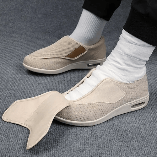 Extra Wide Walking Shoes with Soft Memory Foam for Comfort
